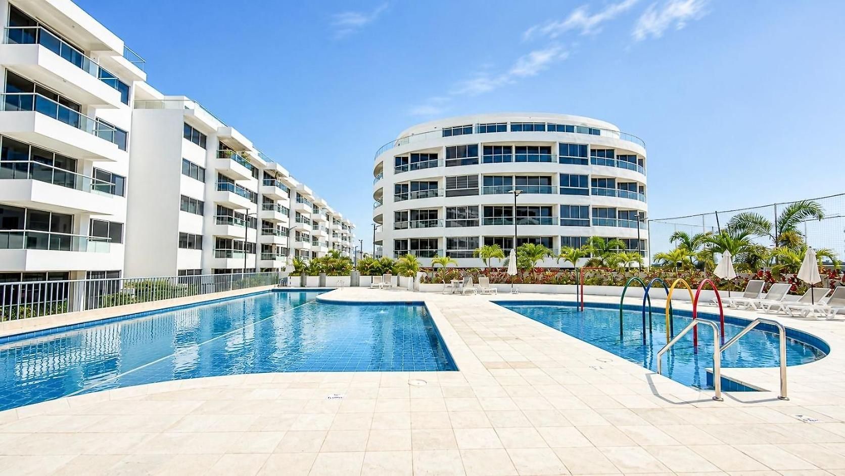 Apto Moderno En Serena Del Mar Con Terraza. Ideal Familias Y Grupos * Cartagena
