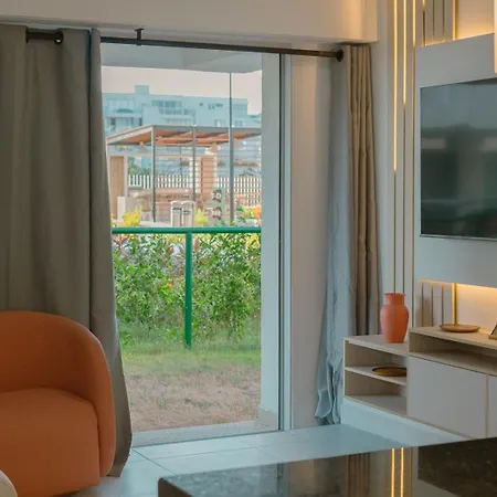 Apartamento Apto Moderno En Serena Del Mar Con Terraza. Ideal Familias Y Grupos