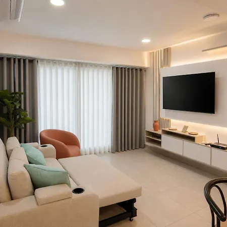 Apto Moderno En Serena Del Mar Con Terraza. Ideal Familias Y Grupos Apartamento *