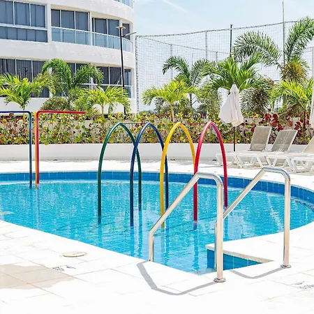 Apartamento Apto Moderno En Serena Del Mar Con Terraza. Ideal Familias Y Grupos Cartagena